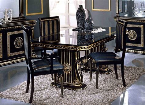 versace dinning set|Versace dining table set.